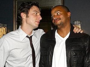 Zach Braff and Donald Faison