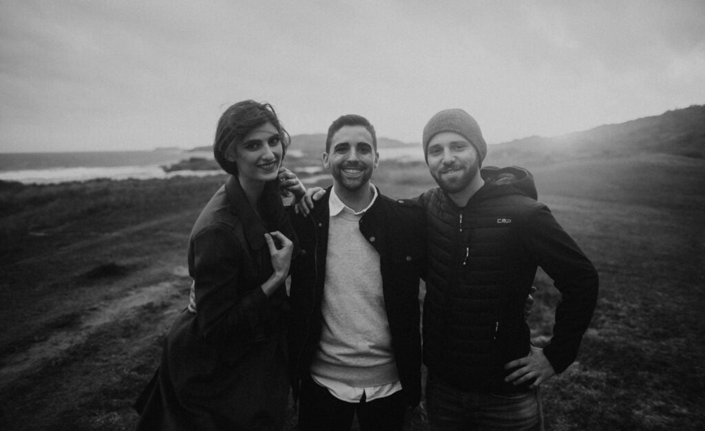 Nick Krissi Julian Ireland Beach